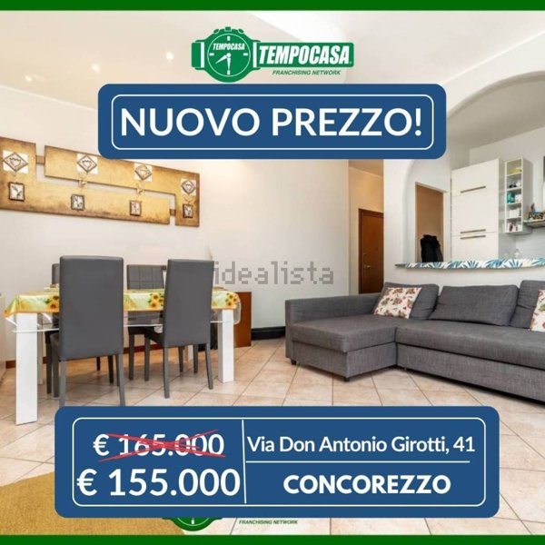 appartamento in vendita a Concorezzo in zona Rancate