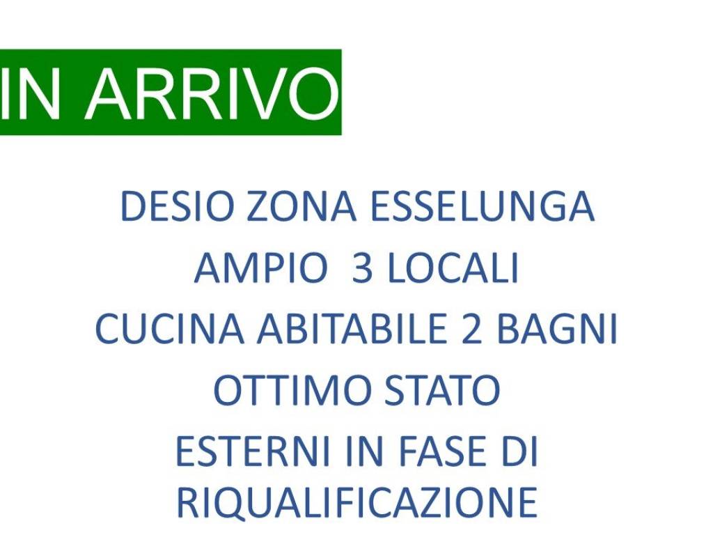 appartamento in vendita a Desio