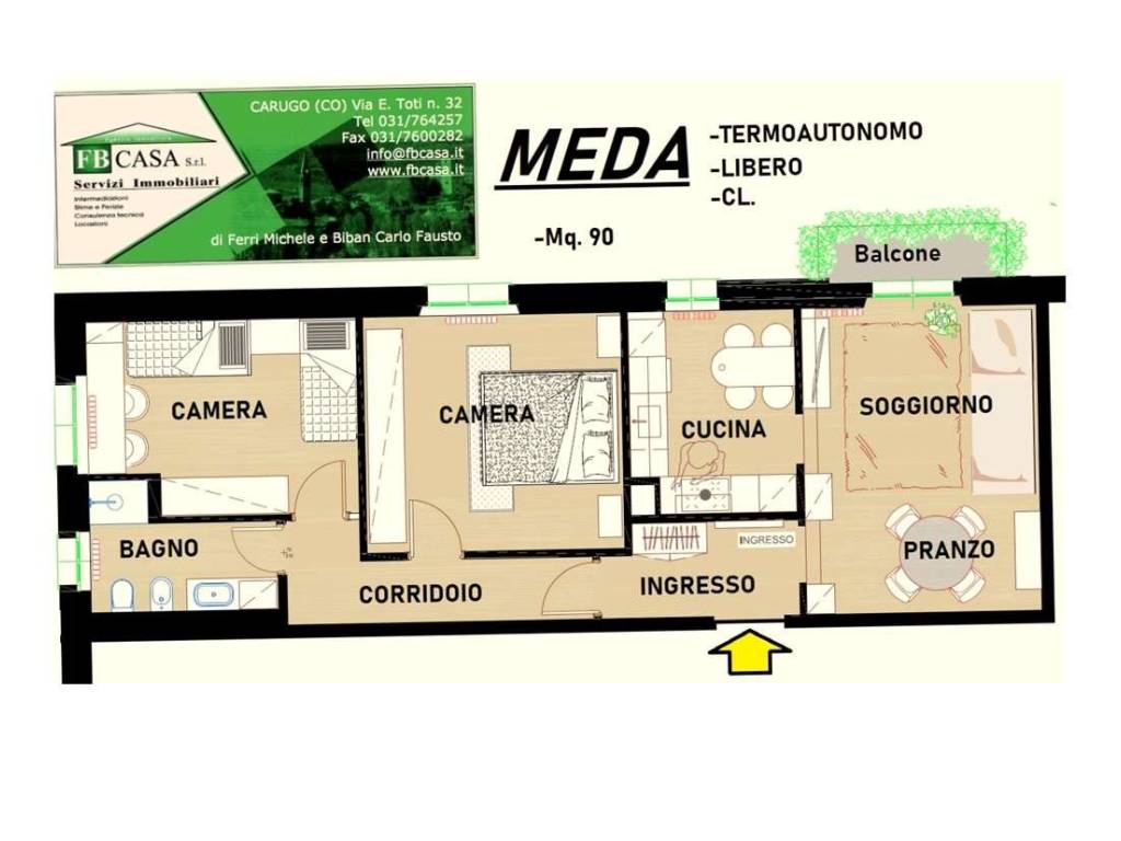 appartamento in vendita a Desio