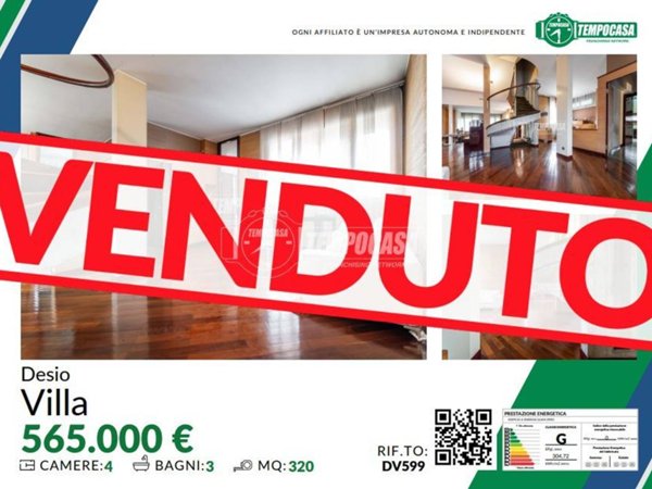 casa indipendente in vendita a Desio