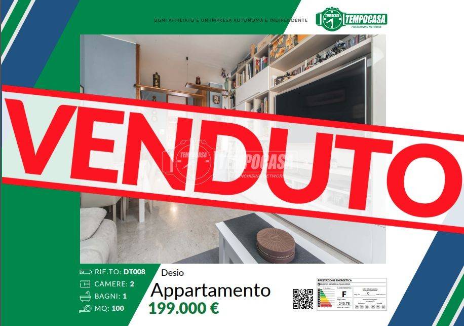 appartamento in vendita a Desio