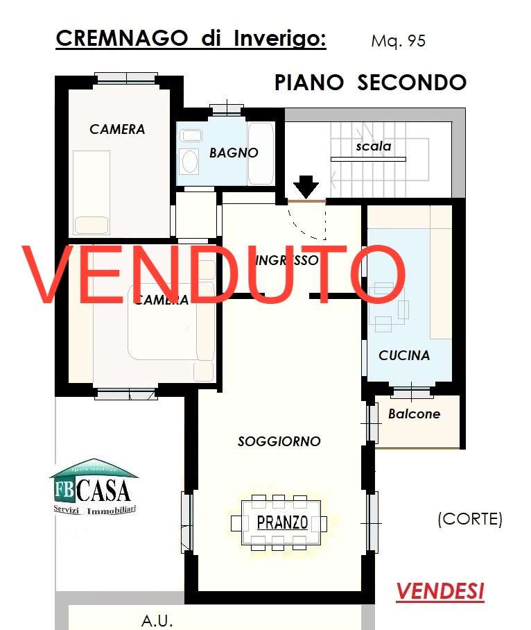 appartamento in vendita a Giussano