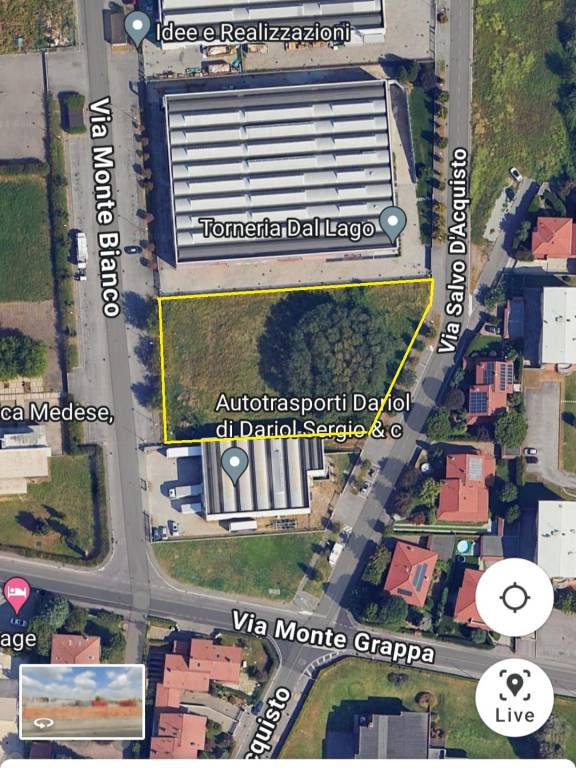 terreno edificabile in vendita a Giussano in zona Paina