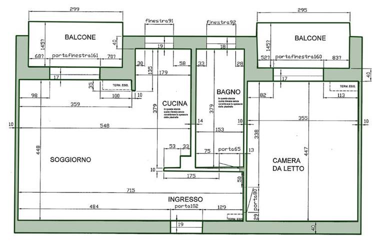 appartamento in vendita a Lesmo in zona Gerno