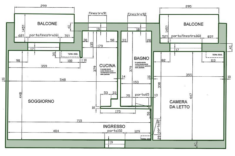 appartamento in vendita a Lesmo in zona Gerno