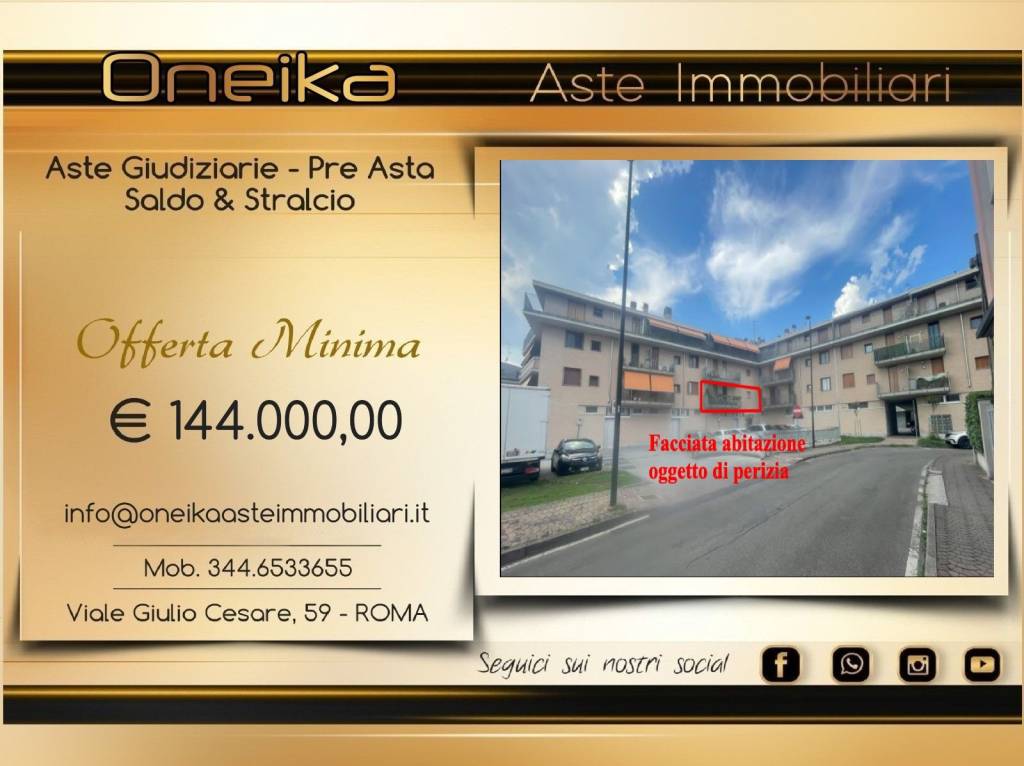 appartamento in vendita a Limbiate