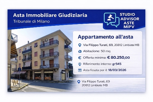 appartamento in vendita a Limbiate