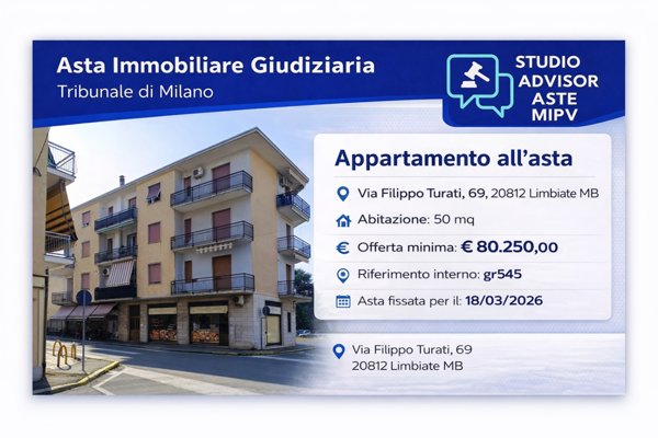 appartamento in vendita a Limbiate