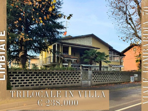 appartamento in vendita a Limbiate in zona Pinzano
