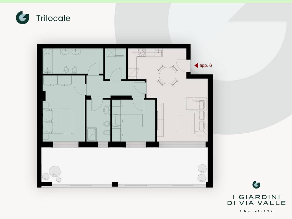 appartamento in vendita a Lissone