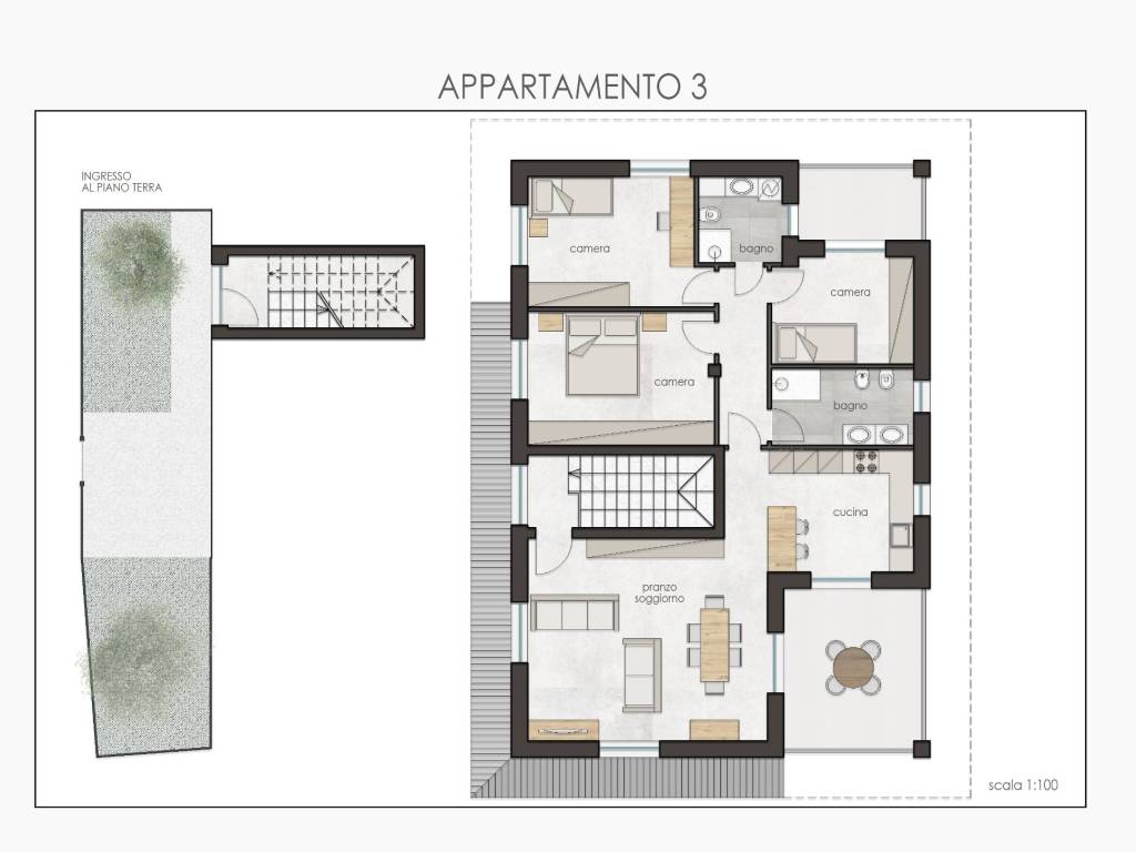 appartamento in vendita a Lissone