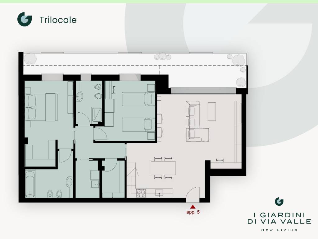appartamento in vendita a Lissone