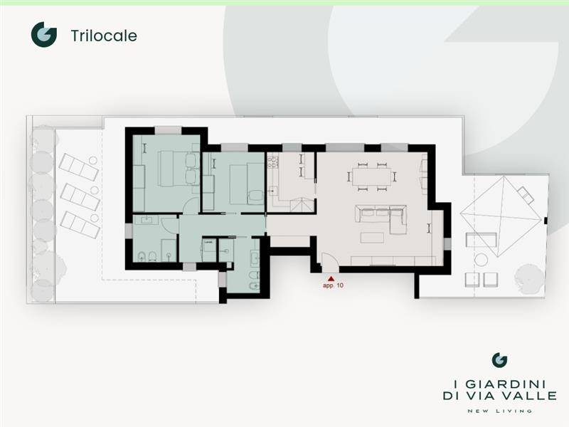 appartamento in vendita a Lissone