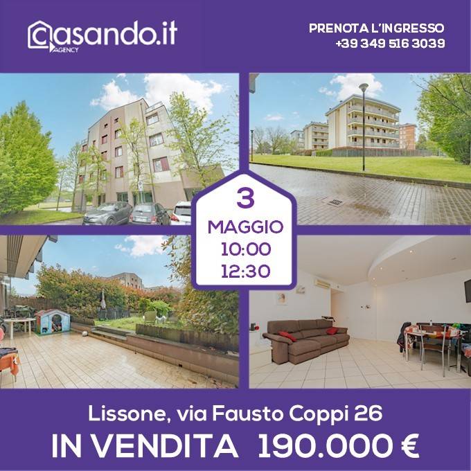 appartamento in vendita a Lissone