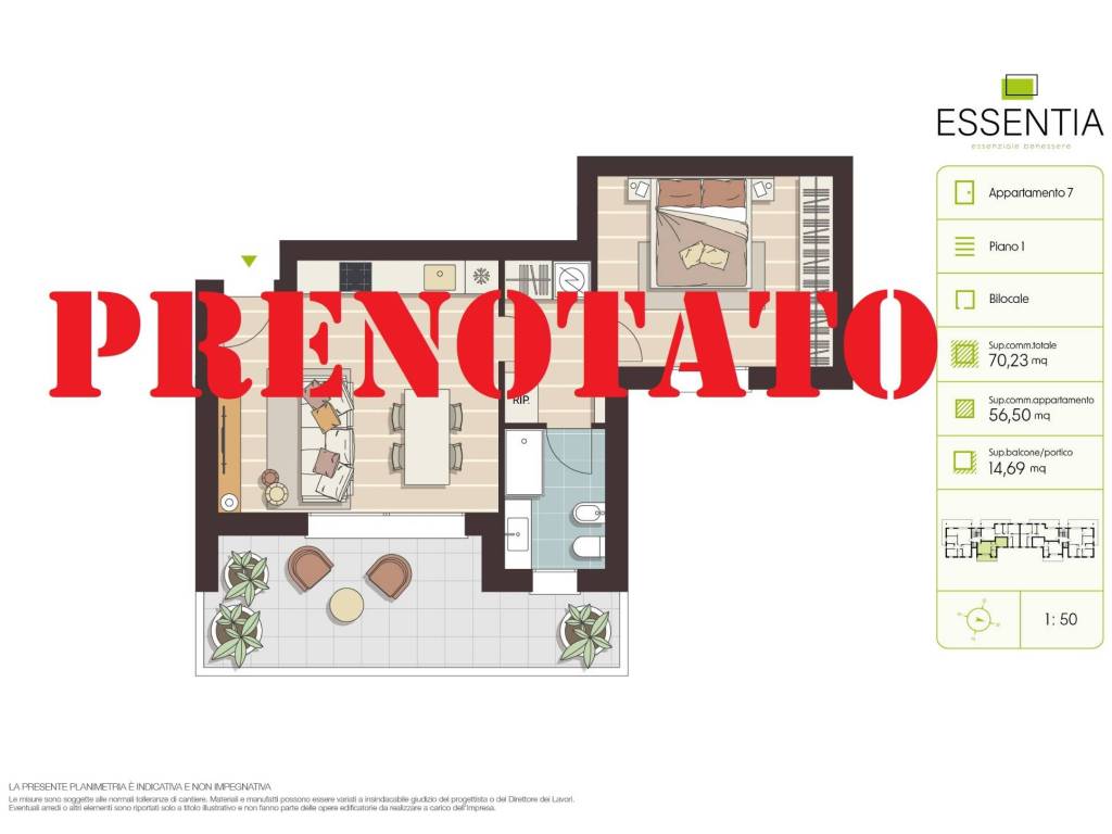 appartamento in vendita a Lissone