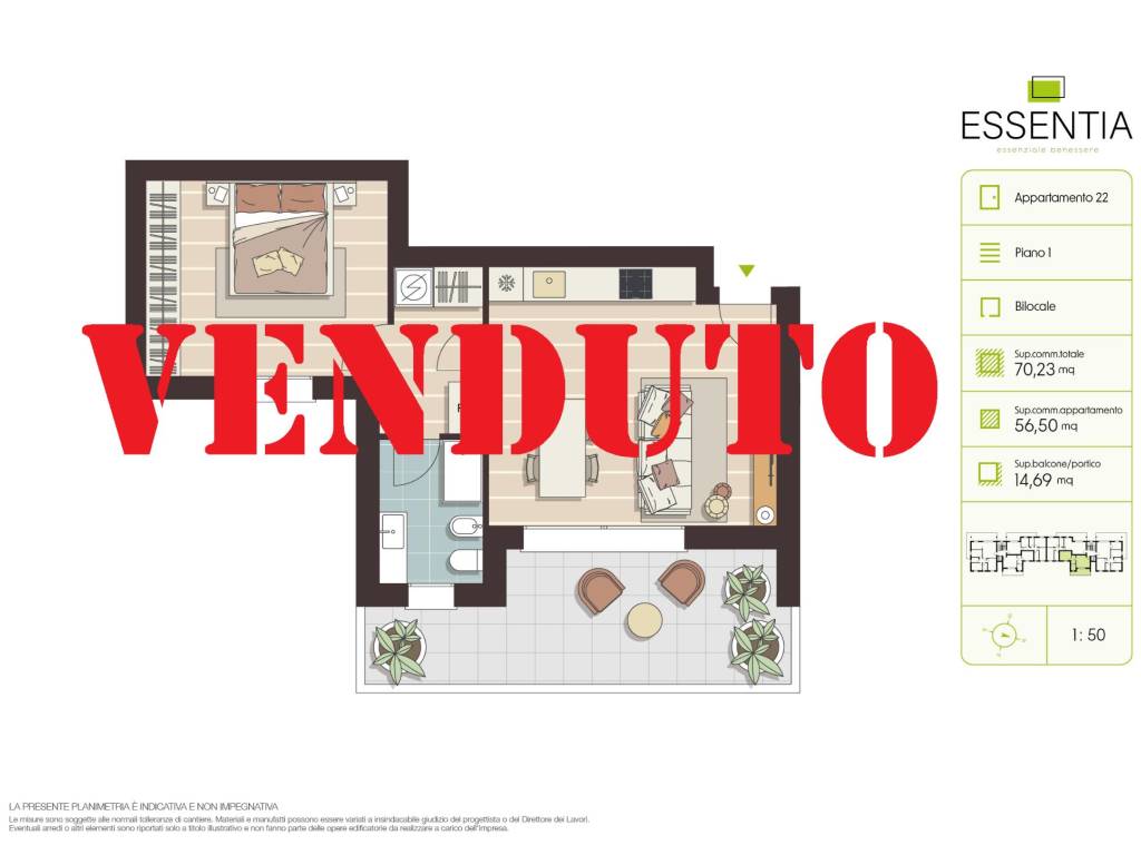 appartamento in vendita a Lissone