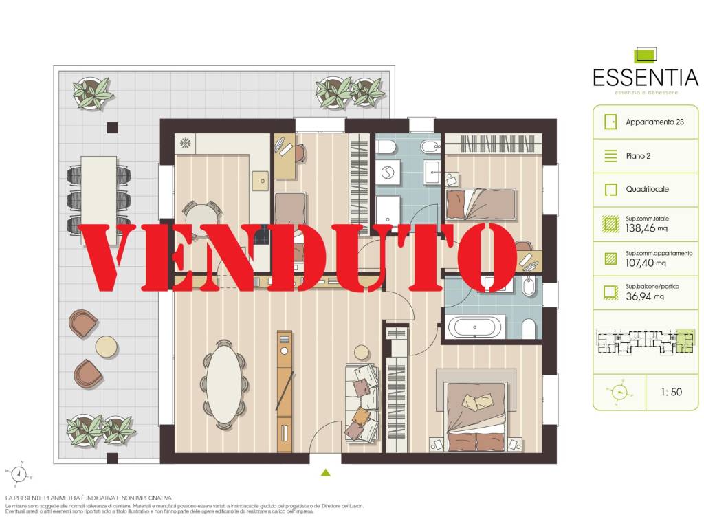 appartamento in vendita a Lissone