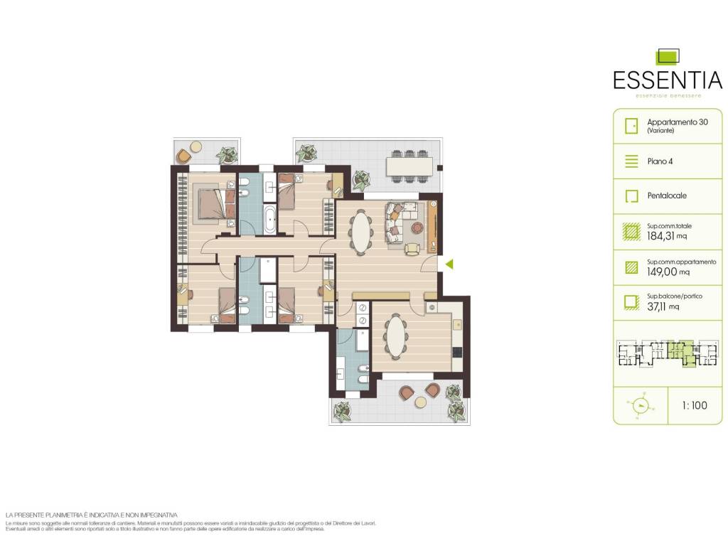 appartamento in vendita a Lissone