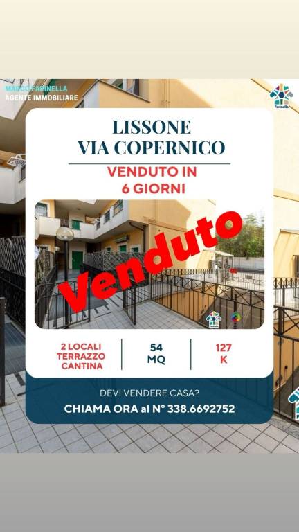 appartamento in vendita a Lissone