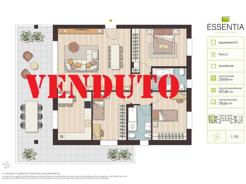 appartamento in vendita a Lissone