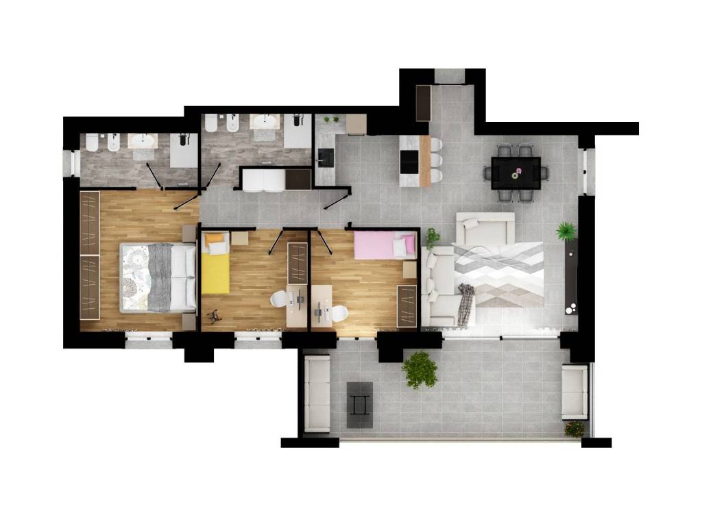 appartamento in vendita a Macherio