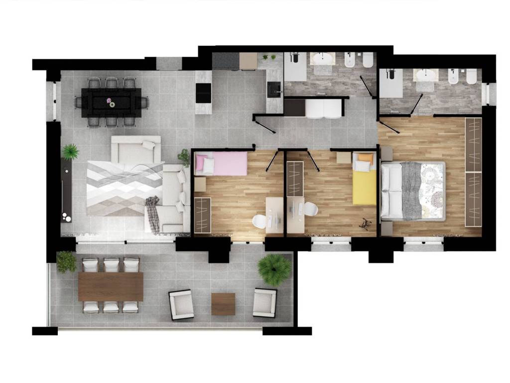 appartamento in vendita a Macherio