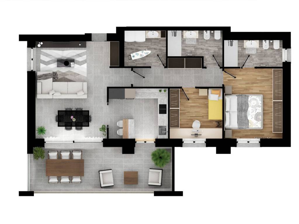 appartamento in vendita a Macherio