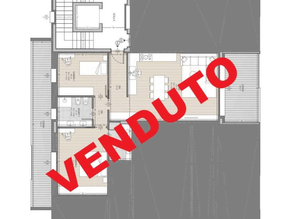 appartamento in vendita a Macherio in zona Belvedere