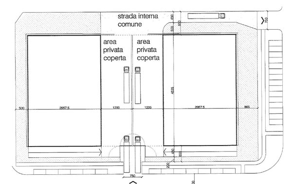 capannone in vendita a Meda