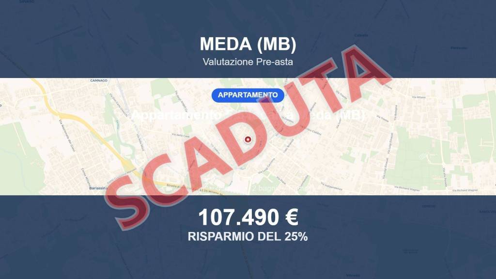 appartamento in vendita a Meda