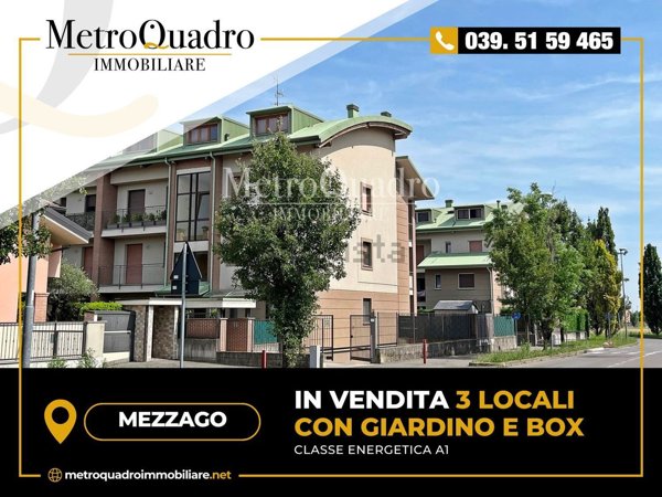 appartamento in vendita a Mezzago