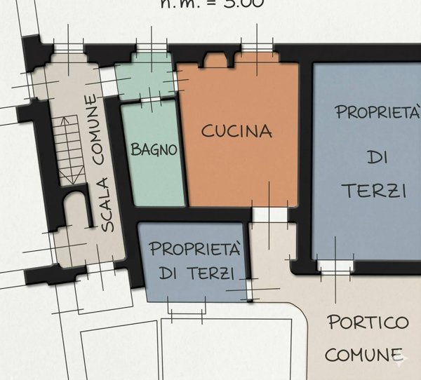 appartamento in vendita a Mezzago