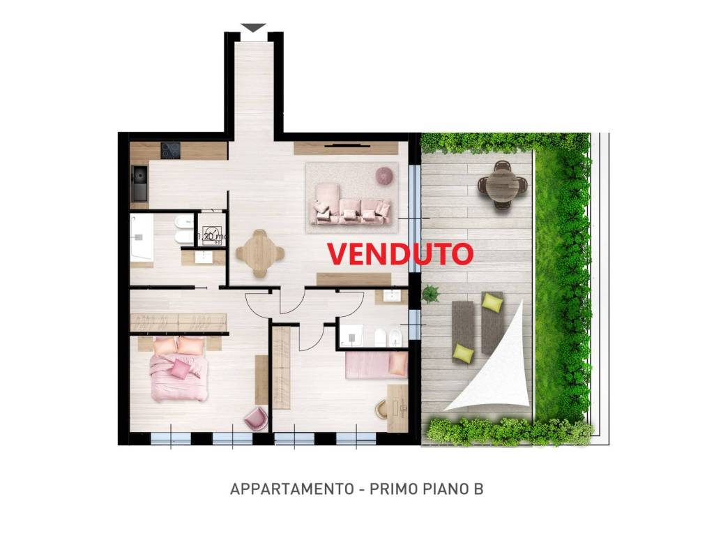 appartamento in vendita a Monza