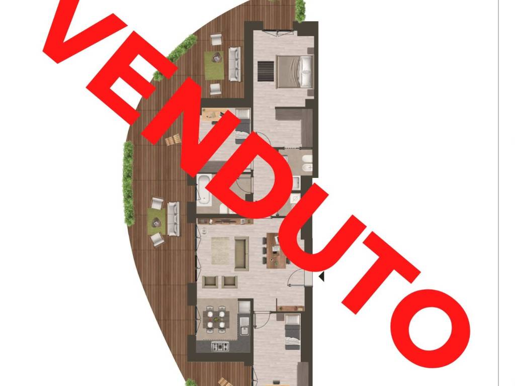 appartamento in vendita a Monza in zona Ospedale San Gerardo