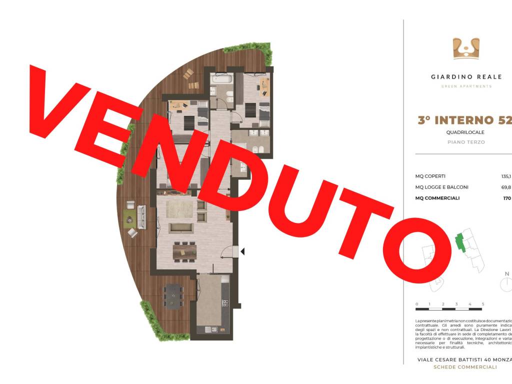 appartamento in vendita a Monza in zona Ospedale San Gerardo
