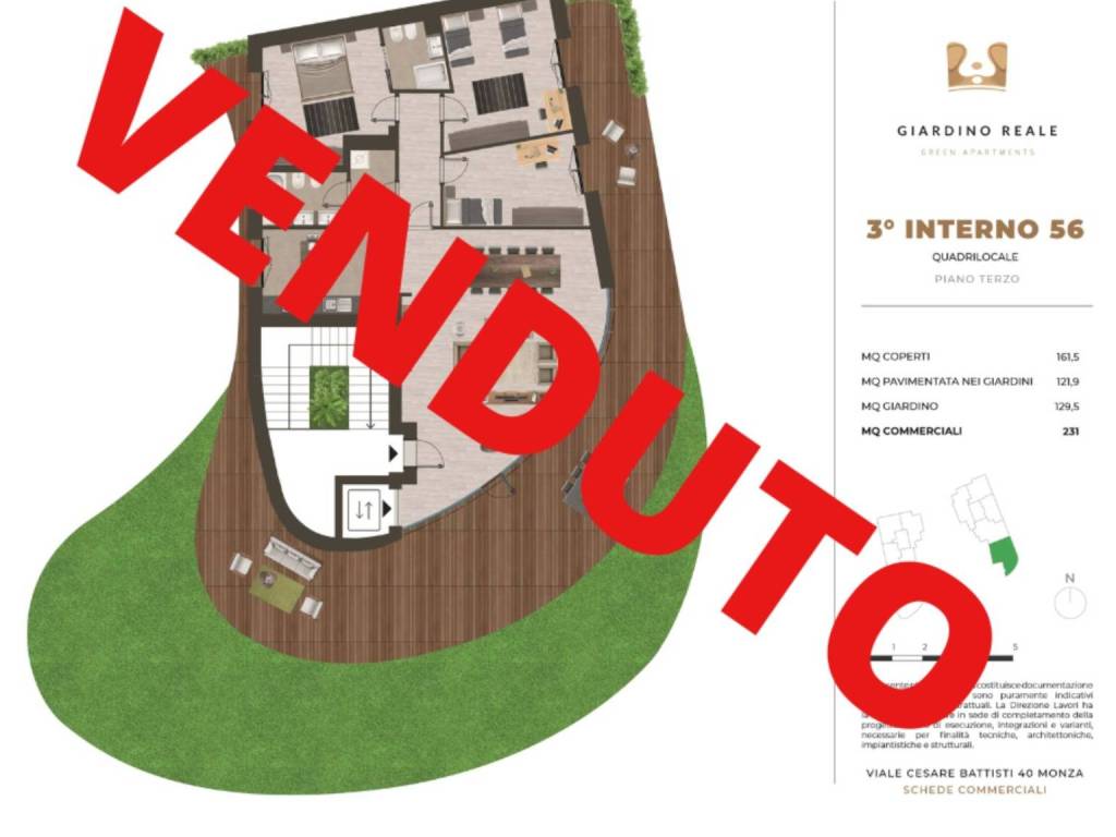 appartamento in vendita a Monza in zona Ospedale San Gerardo