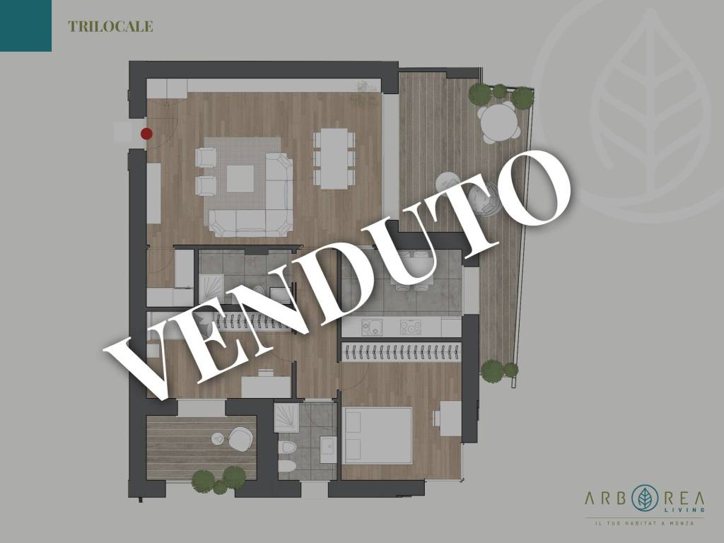 appartamento in vendita a Monza