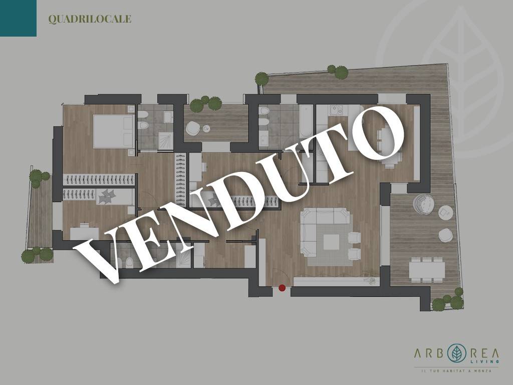 appartamento in vendita a Monza