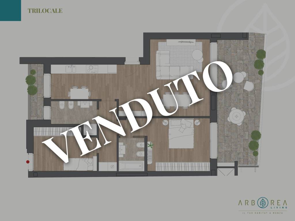 appartamento in vendita a Monza