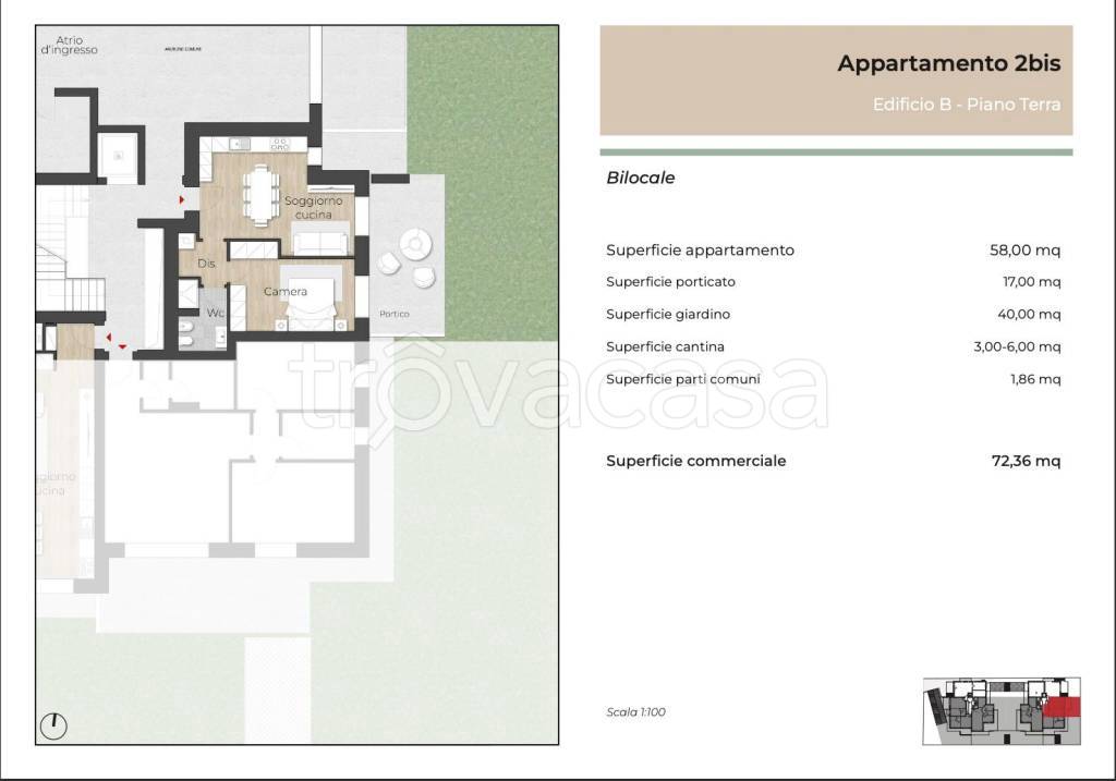 appartamento in vendita a Monza in zona Centro Storico
