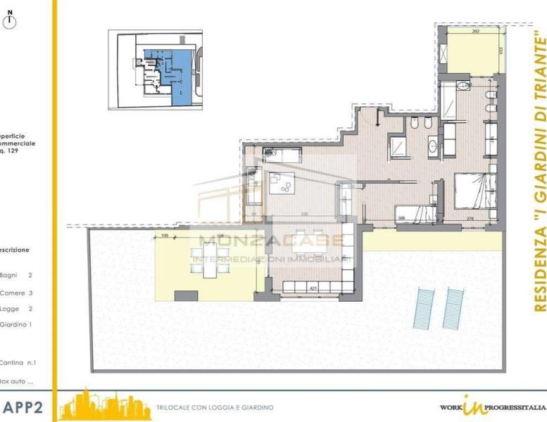 appartamento in vendita a Monza
