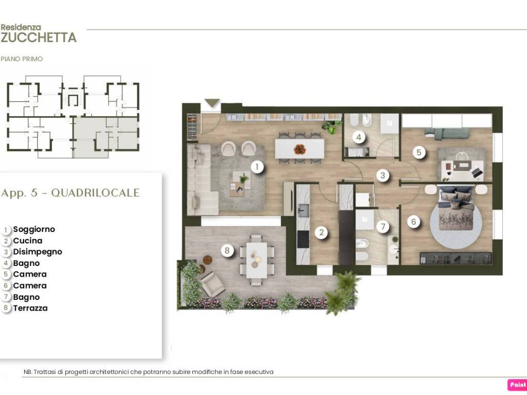 appartamento in vendita a Monza