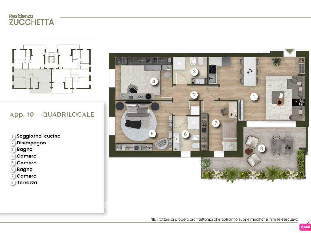 appartamento in vendita a Monza