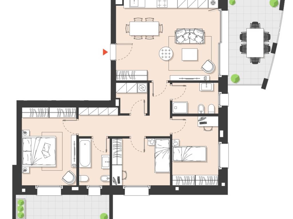 appartamento in vendita a Monza