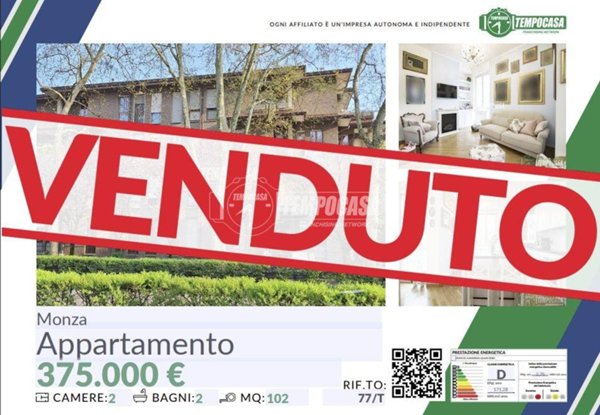 appartamento in vendita a Monza in zona Centro Storico