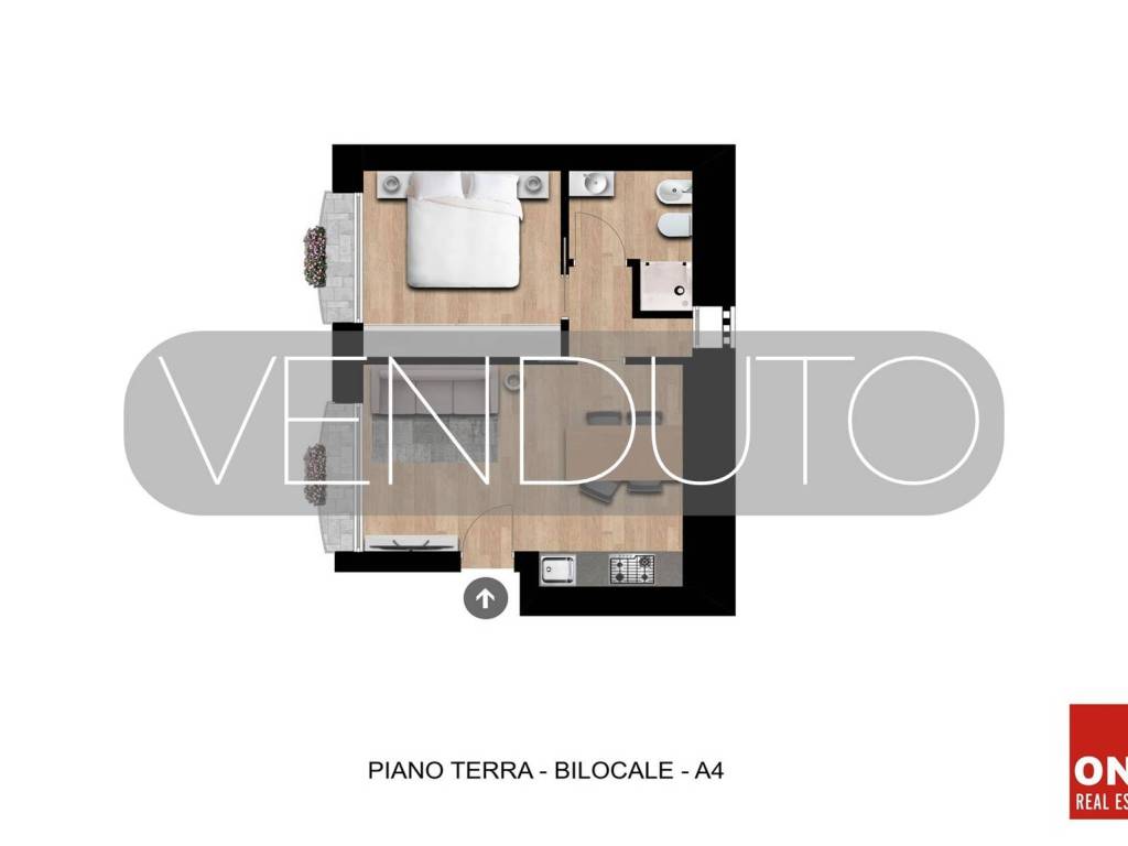 appartamento in vendita a Monza in zona Centro Storico