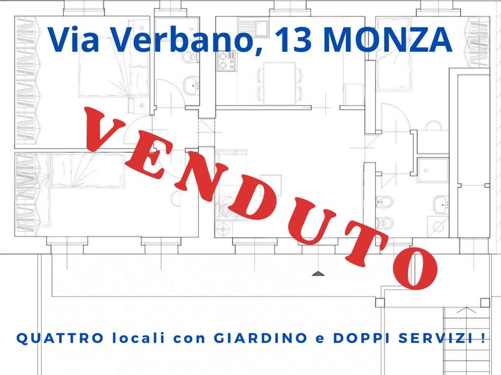 appartamento in vendita a Monza