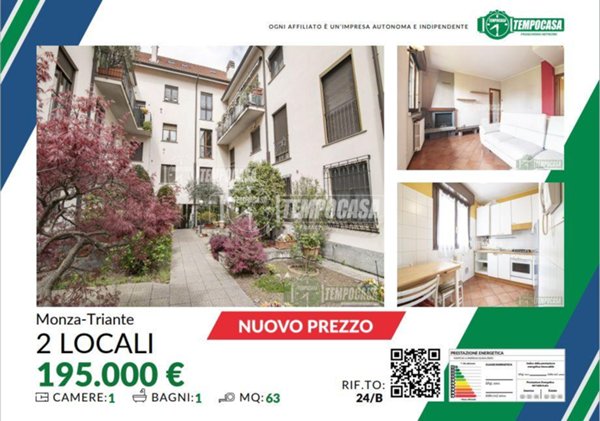 appartamento in vendita a Monza in zona Centro Storico