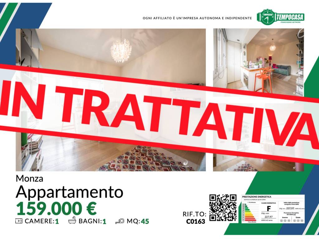appartamento in vendita a Monza in zona Centro Storico