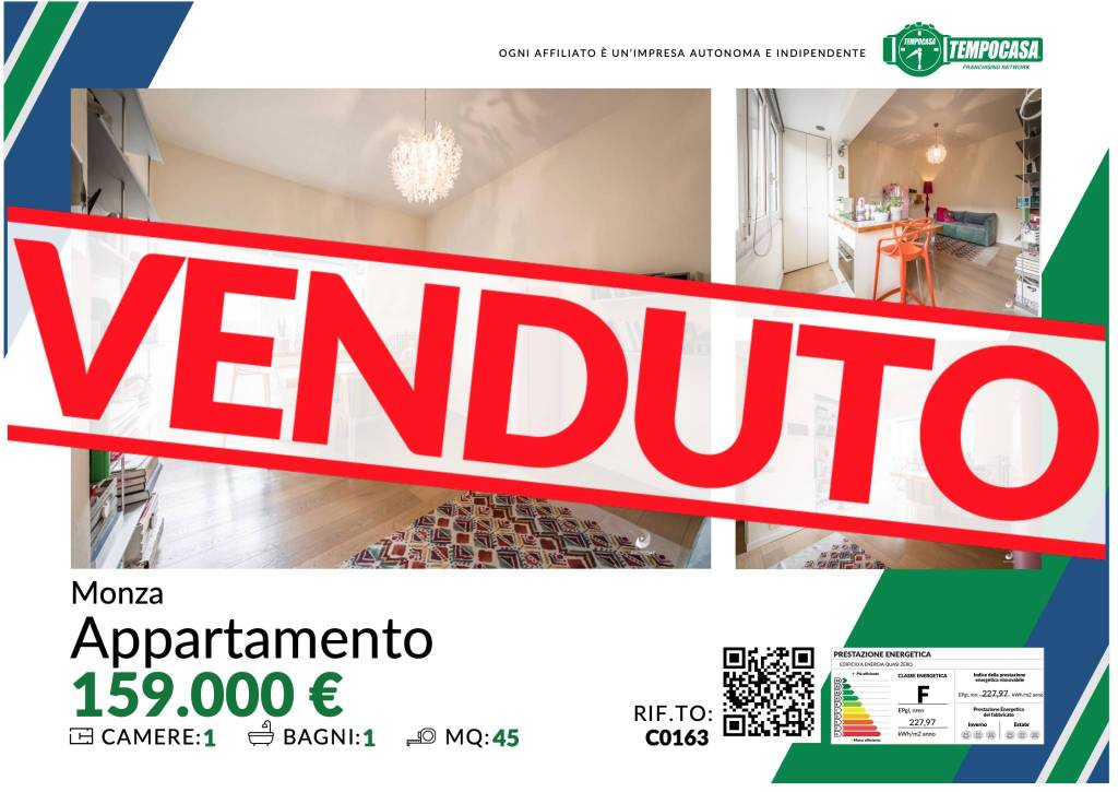 appartamento in vendita a Monza in zona Centro Storico